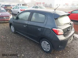 2024 Mitsubishi Mirage ES with VIN ML32AUHJ3RH032257, listed as a IAAI auction lot 41875696 with 6,900 mi miles. Bid and sale history available at carsss.com. Image 3.