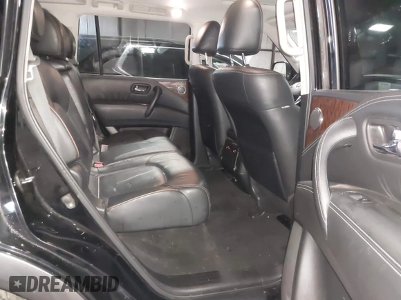 2020 Nissan Armada SL with VIN JN8AY2NC1L9615589, listed as a IAAI auction lot 41707641 with 95,887 mi miles. Bid and sale history available at carsss.com. Image 8.