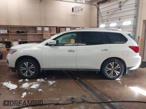2017 Nissan Pathfinder SV with VIN 5N1DR2MM9HC900787, listed as a IAAI auction lot 41621526 with 126,320 mi miles. Bid and sale history available at carsss.com. Image 14.