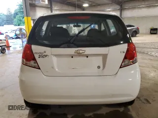 2007 Chevrolet Aveo LS with VIN KL1TD66677B778088, listed as a Copart auction lot 62846275 with Not provided miles and Salvage title. Bid and sale history available at DreamBid. Image 6.