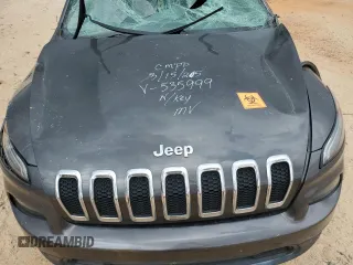 2017 Jeep Cherokee Latitude with VIN 1C4PJLCSXHW535999, listed as a Copart auction lot 49928845 with Not Provided miles and Salvage Title. Bid and sale history available at carsss.com. Image 12.