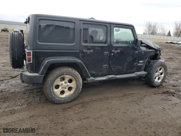 2015 Jeep Wrangler Unlimited Sahara with VIN 1C4BJWEG2FL760811, listed as a Copart auction lot 47427815 with NaN miles and Clean Title. Bid and sale history available at carsss.com. Image 3.
