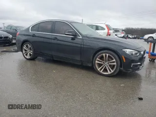 2017 BMW 3 Series 330i with VIN WBA8B9G32HNU52206, listed as a Copart auction lot 45196645 with 96,348 mi miles and Clean Title. Bid and sale history available at DreamBid. Image 4.
