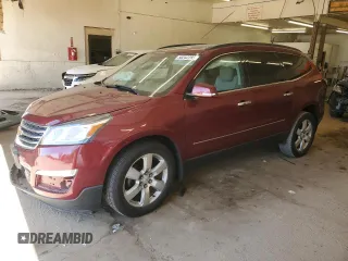 2016 Chevrolet Traverse LTZ z VIN 1GNKRJKDXGJ184203, wystawiony jako Copart lot #56242285 z przebiegiem 113 525 mil mil oraz Szkoda całkowita • Salvage title. Historia ofert i sprzedaży dostępna na DreamBid. Obrazek 1.
