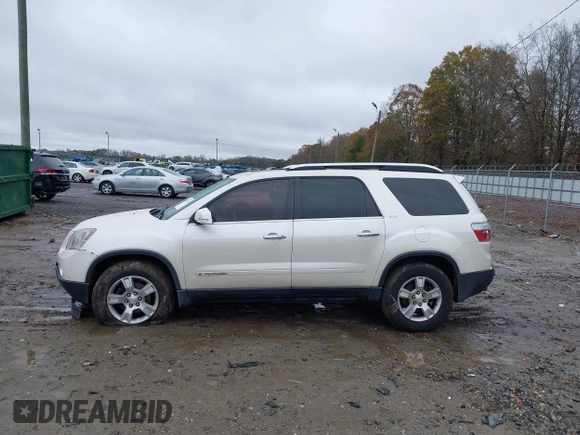 2008 GMC Acadia SLT1 with VIN 1GKER23738J298912, listed as a IAAI auction lot 41053717 with 209,690 mi miles. Bid and sale history available at carsss.com. Image 14.