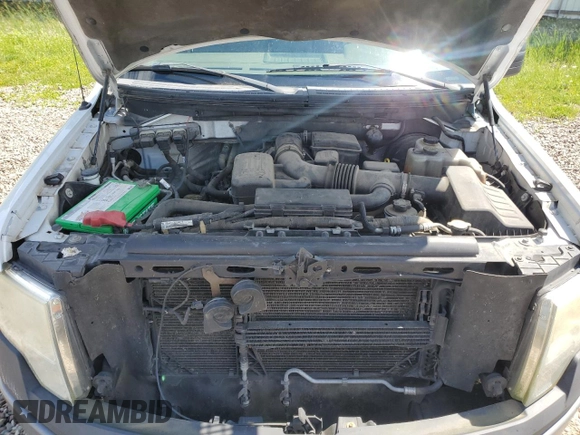 2009 Ford F-150 XL with VIN 1FTPF12V49KB76109, listed as a Copart auction lot 63595754 with 160,579 mi miles and Salvage Title. Bid and sale history available at carsss.com. Image 11.