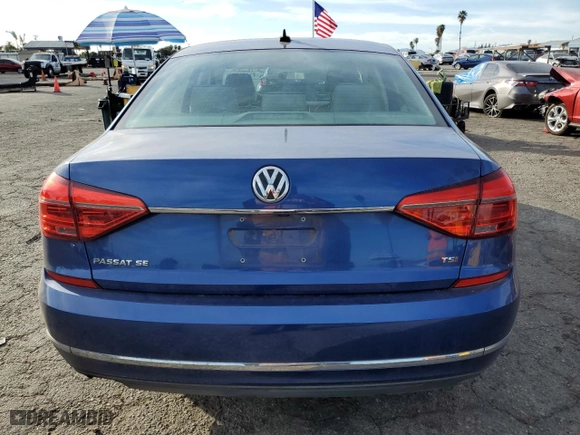 2016 Volkswagen Passat 1.8T SE w/Technology with VIN 1VWBT7A37GC067430, listed as a Copart auction lot 41461685 with 118,724 mi miles and Clean Title. Bid and sale history available at carsss.com. Image 6.
