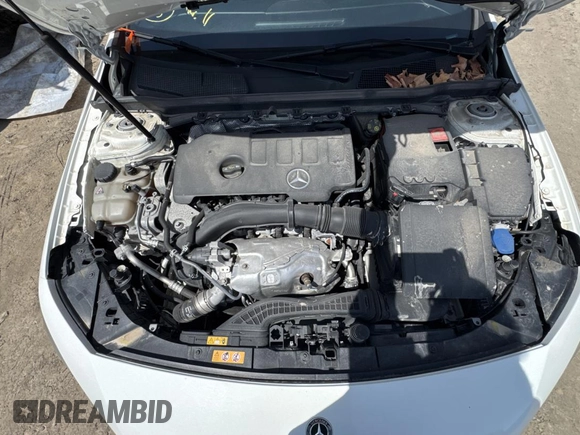 2020 Mercedes-Benz A 220 with VIN W1K3G4FB9LJ196792, listed as a Copart auction lot 55973235 with 88,600 mi miles and Salvage title. Bid and sale history available at DreamBid. Image 7.