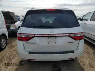 2013 Honda Odyssey Touring with VIN 5FNRL5H9XDB037076, listed as a Copart auction lot 51978345 with 145,897 mi miles and Salvage Title. Bid and sale history available at carsss.com. Image 6.