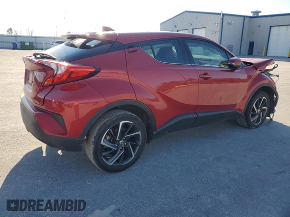 2022 Toyota C-HR XLE with VIN NMTKHMBX6NR141032, listed as a Copart auction lot 46221375 with 41,947 mi miles and Salvage Title. Bid and sale history available at DreamBid. Image 3.