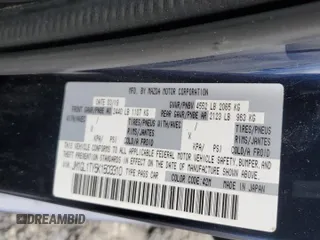 2019 Mazda 6 Grand Touring with VIN JM1GL1TY5K1503310, listed as a Copart auction lot 49169685 with 72,057 mi miles and Salvage Title. Bid and sale history available at carsss.com. Image 13.