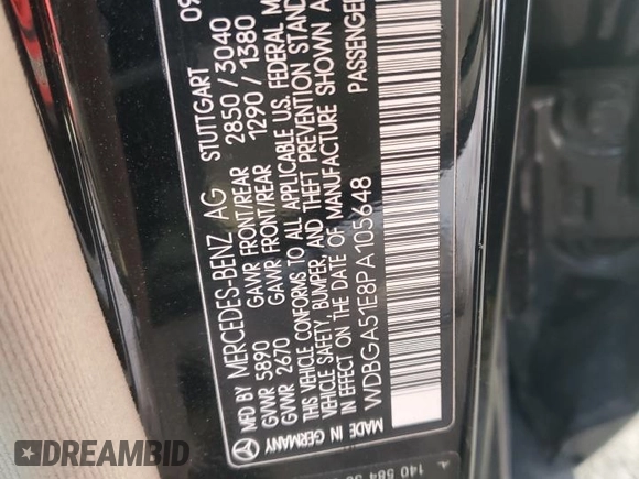 1993 Mercedes-Benz 500 с VIN WDBGA51E8PA105648, выставлен на аукционе Copart как лот 46000545 с пробегом 139 358 миль миль и Чистый • Clean title. История ставок и продаж доступна на DreamBid. Изображение 12.