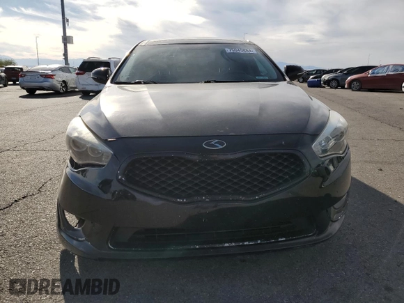 2014 Kia Cadenza Premium with VIN KNALN4D75E5122986, listed as a Copart auction lot 75049884 with 126,125 mi miles and Salvage Title. Bid and sale history available at carsss.com. Image 5.