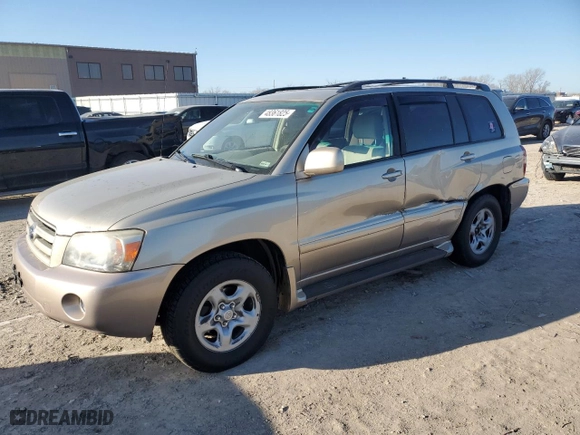 2007 Toyota Highlander with VIN JTEGD21A770165961, listed as a Copart auction lot 48361825 with 207,016 mi miles and Salvage Title. Bid and sale history available at carsss.com. Image 1.