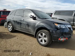 2011 Acura MDX with VIN 2HNYD2H2XBH549349, listed as a Copart auction lot 49233065 with 128,448 mi miles and Salvage Title. Bid and sale history available at carsss.com. Image 4.