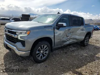 2023 Chevrolet Silverado 1500 LT with VIN 3GCPDDEK9PG205424, listed as a Copart auction lot 51089385 with 62,158 mi miles and Salvage Title. Bid and sale history available at carsss.com. Image 1.
