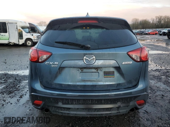 2016 Mazda CX-5 Sport with VIN JM3KE4BY3G0876082, listed as a Copart auction lot 86438024 with 203,544 mi miles and Salvage Title. Bid and sale history available at carsss.com. Image 6.