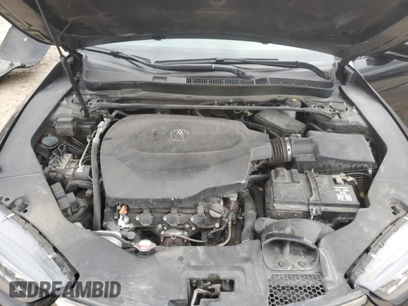 2019 Acura TLX w/A-Spec Pkg with VIN 19UUB3F6XKA005021, listed as a Copart auction lot 46462965 with 84,381 mi miles and Salvage title. Bid and sale history available at DreamBid. Image 11.