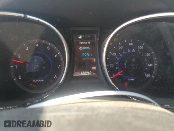 2013 Hyundai Santa Fe Sport z VIN 5XYZU3LAXDG072163, wystawiony jako Copart lot #52298605 z przebiegiem 155 969 mil mil oraz Szkoda całkowita • Salvage title. Historia ofert i sprzedaży dostępna na DreamBid. Obrazek 9.
