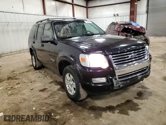 2008 Ford Explorer XLT with VIN 1FMEU73E28UA33544, listed as a Copart auction lot 52620395 with 180,394 mi miles and Clean Title. Bid and sale history available at carsss.com. Image 12.
