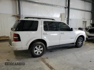 2008 Ford Explorer XLT with VIN 1FMEU73E58UA59541, listed as a Copart auction lot 51516865 with 141,050 mi miles and Salvage Title. Bid and sale history available at carsss.com. Image 3.
