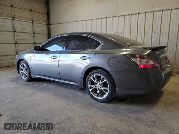 2014 Nissan Maxima S with VIN 1N4AA5AP3EC491816, listed as a Copart auction lot 51977075 with 122,932 mi miles and Salvage Title. Bid and sale history available at DreamBid. Image 2.