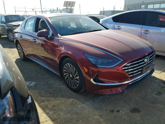2023 Hyundai Sonata Hybrid Limited with VIN KMHL54JJ9PA064406, listed as a Copart auction lot 88314575 with 3,472 mi miles and Salvage Title. Bid and sale history available at carsss.com. Image 4.