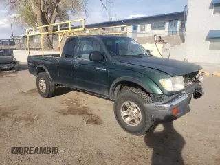 2000 Toyota Tacoma PreRunner with VIN 4TASM92N0YZ651688, listed as a Copart auction lot 50803165 with 116,481 mi miles and Salvage title. Bid and sale history available at DreamBid. Image 4.