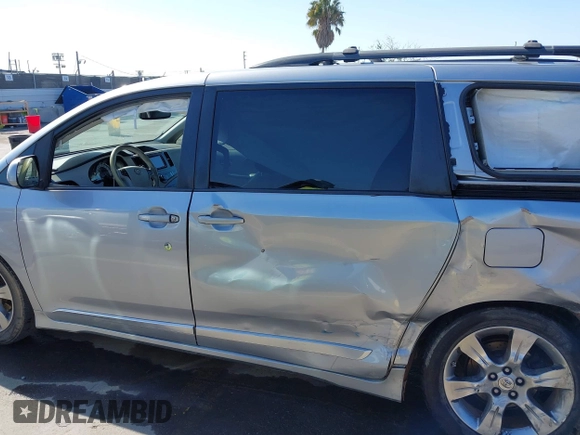 2012 Toyota Sienna SE with VIN 5TDXK3DC3CS189064, listed as a IAAI auction lot 42022390 with 193,016 mi miles and . Bid and sale history available at DreamBid. Image 14.