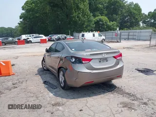 2013 Hyundai Elantra GLS with VIN 5NPDH4AE9DH441145, listed as a IAAI auction lot 42348156 with 111,049 mi miles and . Bid and sale history available at DreamBid. Image 3.