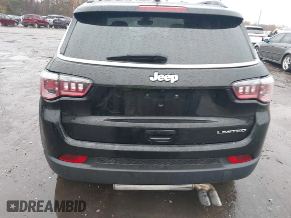 2020 Jeep Compass Limited with VIN 3C4NJCCB5LT231159, listed as a IAAI auction lot 40863456 with 73,880 mi miles and . Bid and sale history available at DreamBid. Image 16.
