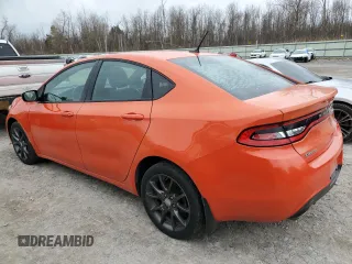 2015 Dodge Dart SXT with VIN 1C3CDFBB1FD301417, listed as a Copart auction lot 51427565 with 129,131 mi miles and Salvage Title. Bid and sale history available at carsss.com. Image 2.