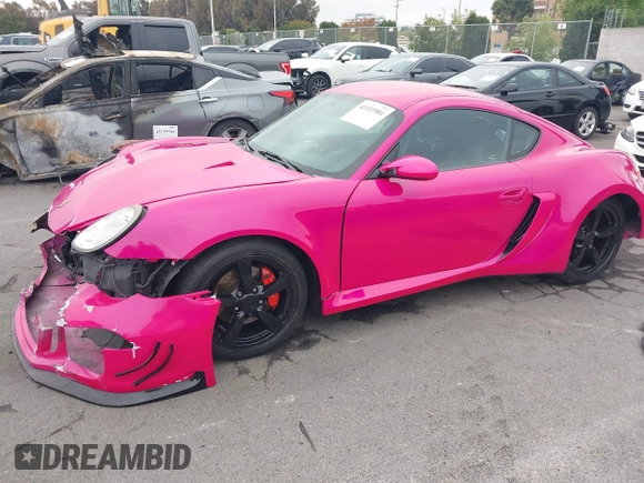 2007 Porsche Cayman S with VIN WP0AB29877U780410, listed as a IAAI auction lot 42153981 with 74,366 mi miles and . Bid and sale history available at DreamBid. Image 17.
