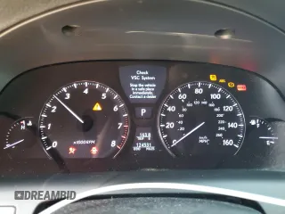 2008 Lexus LS 460 with VIN JTHBL46FX85082710, listed as a Copart auction lot 64857025 with 124,531 mi miles and Salvage title. Bid and sale history available at DreamBid. Image 9.