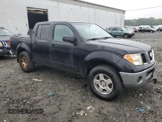 2005 Nissan Frontier LE z VIN 1N6AD07W05C445604, wystawiony jako Copart lot #60499225 z przebiegiem 206 803 mil mil oraz Czysty tytuł • Clean title. Historia ofert i sprzedaży dostępna na DreamBid. Obrazek 4.