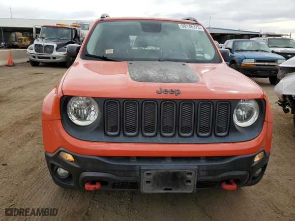 2015 Jeep Renegade Trailhawk with VIN ZACCJBCT6FPC33444, listed as a Copart auction lot 50146275 with 112,161 mi miles and Salvage Title. Bid and sale history available at carsss.com. Image 5.
