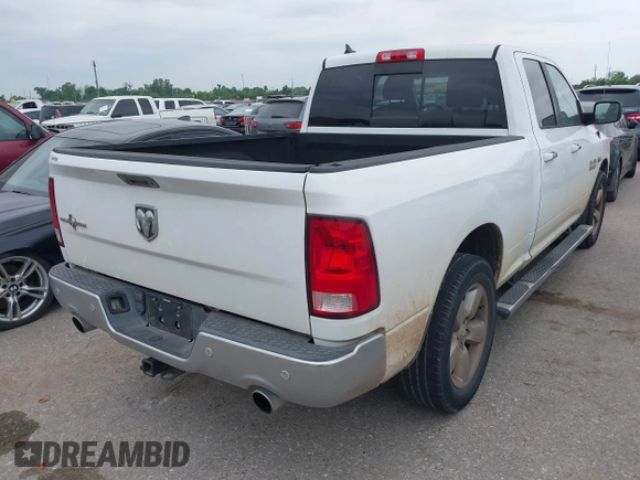 2015 Ram 1500 Lone Star with VIN 1C6RR6GT2FS750861, listed as a IAAI auction lot 42047510 with 127,402 mi miles. Bid and sale history available at carsss.com. Image 4.