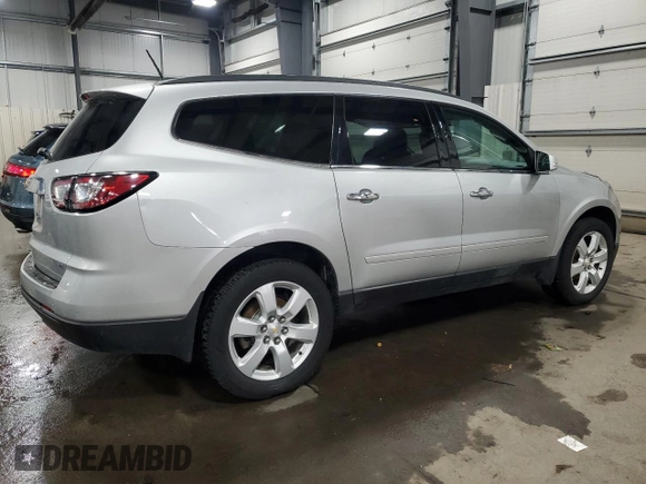 2017 Chevrolet Traverse LT with VIN 1GNKVGKDXHJ230242, listed as a Copart auction lot 47626265 with 134,491 mi miles and Salvage Title. Bid and sale history available at DreamBid. Image 3.