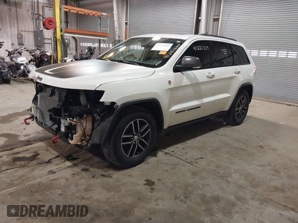2018 Jeep Grand Cherokee Trailhawk with VIN 1C4RJFLG8JC267810, listed as a IAAI auction lot 41221229 with 108,228 mi miles and . Bid and sale history available at DreamBid. Image 20.