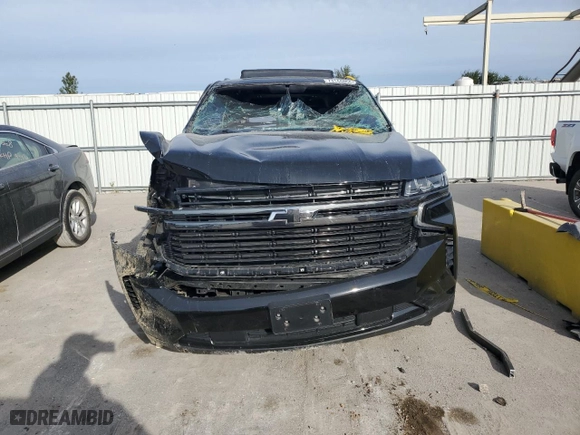 2021 Chevrolet Suburban RST with VIN 1GNSKEKD6MR493966, listed as a Copart auction lot 73144864 with 42,789 mi miles and Salvage Title. Bid and sale history available at carsss.com. Image 5.
