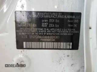 2017 Hyundai Elantra SE z VIN 5NPD74LFXHH201083, wystawiony jako Copart lot #58421435 z przebiegiem 174 744 mil mil oraz Szkoda całkowita • Salvage title. Historia ofert i sprzedaży dostępna na DreamBid. Obrazek 13.