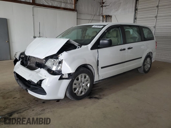 2015 Dodge Grand Caravan SE with VIN 2C4RDGBG0FR557536, listed as a Copart auction lot 48735265 with 81,076 mi miles and Salvage Title. Bid and sale history available at DreamBid. Image 1.