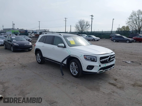 2021 Mercedes-Benz GLB 250 с VIN W1N4M4HB9MW101438, выставлен на аукционе IAAI как лот 42006550 с пробегом 63 923 миль миль и . История ставок и продаж доступна на DreamBid. Изображение 1.