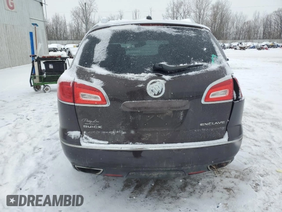 2017 Buick Enclave Leather with VIN 5GAKRBKD8HJ321768, listed as a Copart auction lot 42109925 with 146,497 mi miles and Clean Title. Bid and sale history available at DreamBid. Image 6.