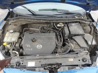 2013 Mazda 3 GX with VIN JM1BL1KF9D1834534, listed as a Copart auction lot 46580245 with 138,273 mi miles and Salvage Title. Bid and sale history available at carsss.com. Image 11.