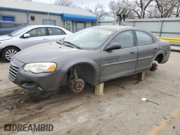 2004 Chrysler Sebring Limited with VIN 1C3AL66R24N289268, listed as a Copart auction lot 84849204 with 146,164 mi miles and Salvage Title. Bid and sale history available at DreamBid. Image 1.