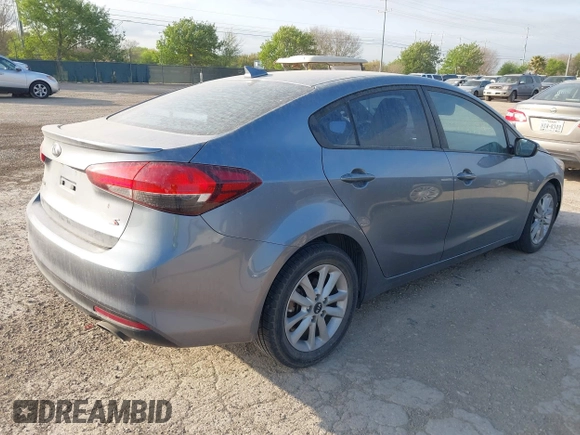 2017 Kia Forte S with VIN 3KPFL4A74HE104627, listed as a IAAI auction lot 41836877 with 94,709 mi miles and . Bid and sale history available at DreamBid. Image 4.