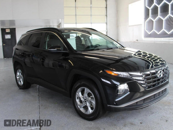 2022 Hyundai Tucson SEL with VIN 5NMJBCAE5NH030189, listed as a Copart auction lot 56405965 with 33,864 mi miles and Salvage Title. Bid and sale history available at DreamBid. Image 1.