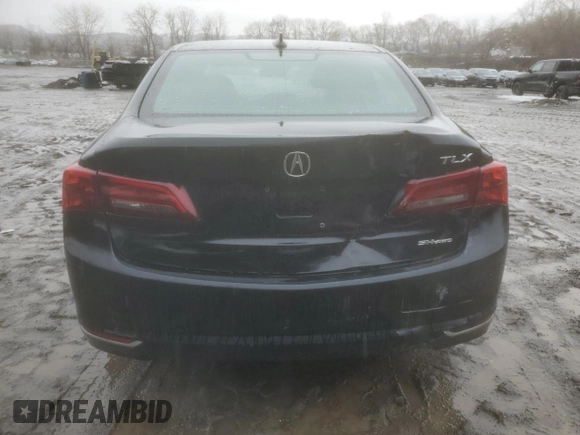 2017 Acura TLX V6 w/Technology Pkg with VIN 19UUB3F50HA000412, listed as a Copart auction lot 47100535 with 115,655 mi miles and Salvage Title. Bid and sale history available at carsss.com. Image 6.