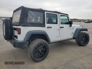 2018 Jeep Wrangler JK Unlimited Sport S with VIN 1C4BJWDG7JL865323, listed as a Copart auction lot 79419474 with 15,408 mi miles and Salvage Title. Bid and sale history available at carsss.com. Image 3.